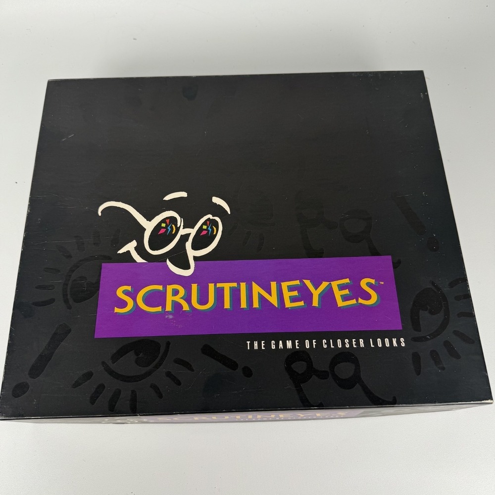 VINTAGE‎ Scrutineyes Game COMPLETE Hersch 1992 Closer Looks Pictures